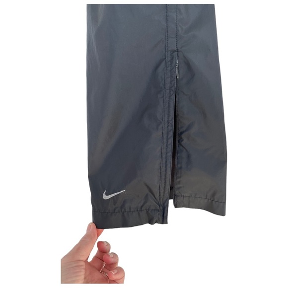 Nike Nylon Shell Pants Zip Vent at Ankles Gathered Drawstring Waist Size XL - Picture 5 of 11